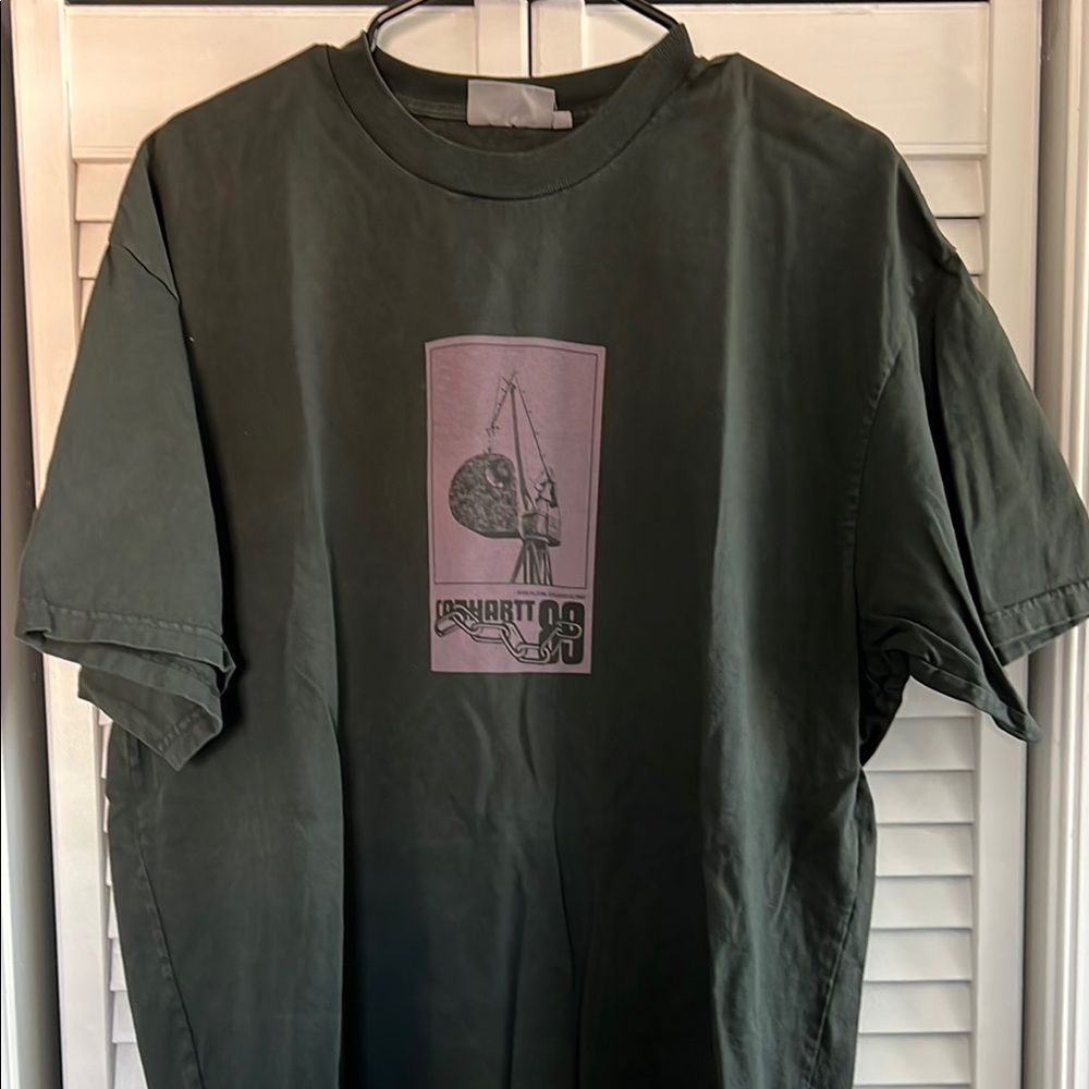 Carhartt WIP Green Long Sleeve Tee